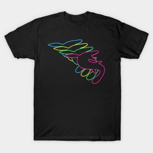 Mosasaurus 80s Neon T-Shirt